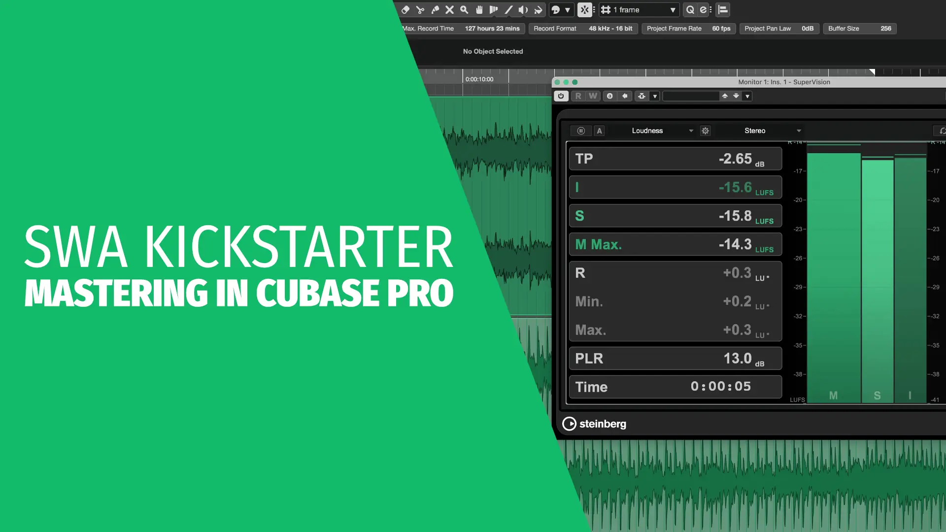 SWA Kickstarter Mastering in Cubase Pro